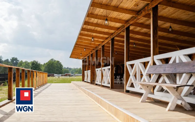 Obiekt hotelowy na  sprzedaż Witnica - NOWA CENA ? Działający ośrodek wypoczynkowy 6,3 ha: hotel, domki, stawy, las ? 20 km od granicy z Niemcami