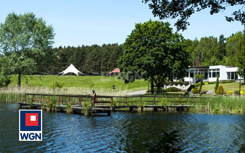 Obiekt hotelowy na  sprzedaż Witnica - NOWA CENA ? Działający ośrodek wypoczynkowy 6,3 ha: hotel, domki, stawy, las ? 20 km od granicy z Niemcami